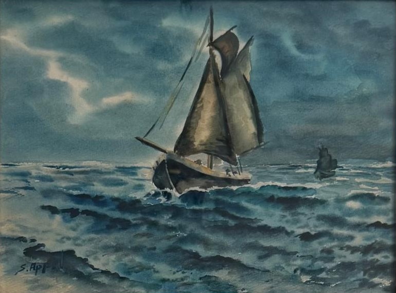 O Barco nas Águas Profundas