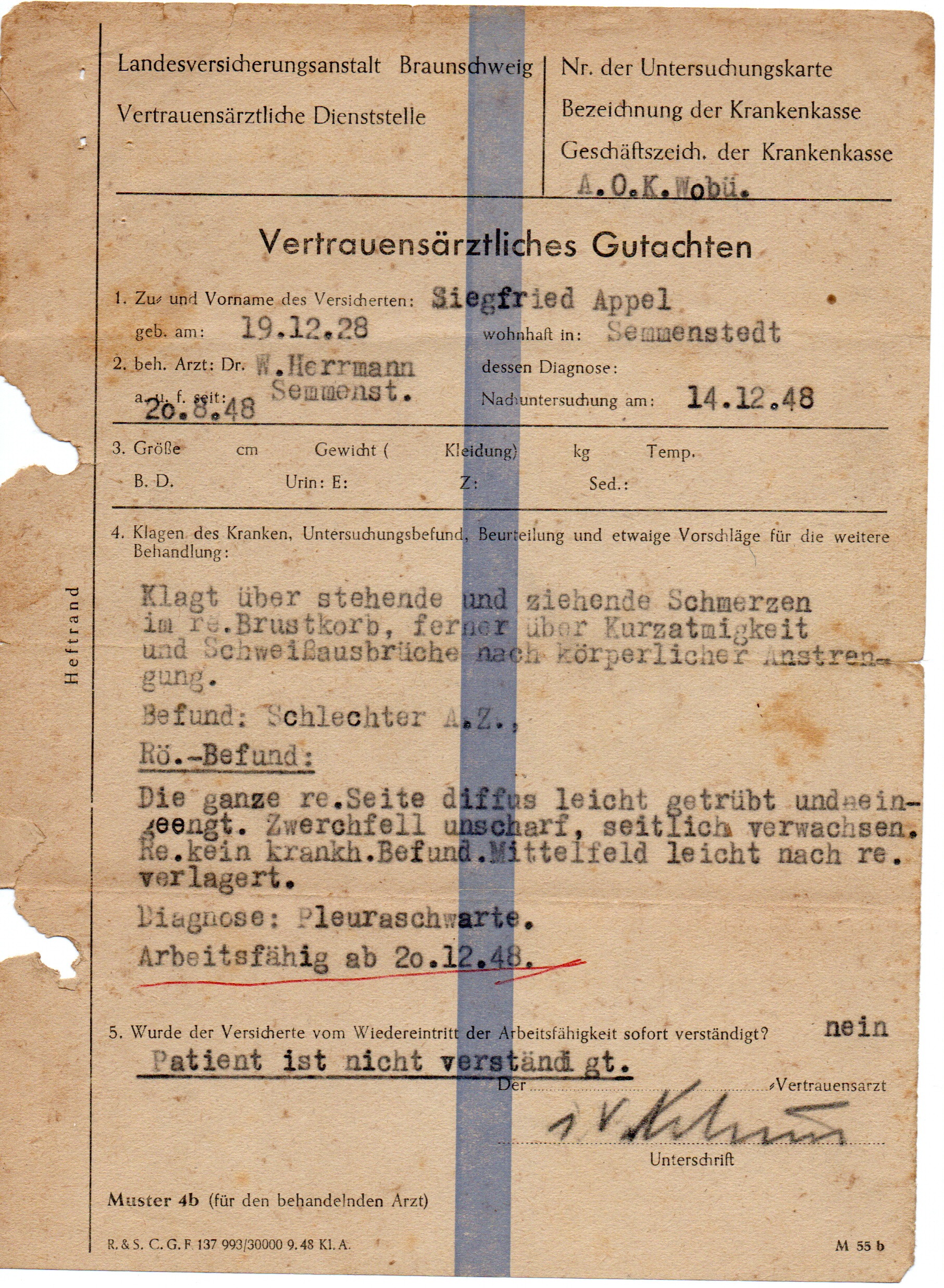 Atestado Dr. W. Herrmann