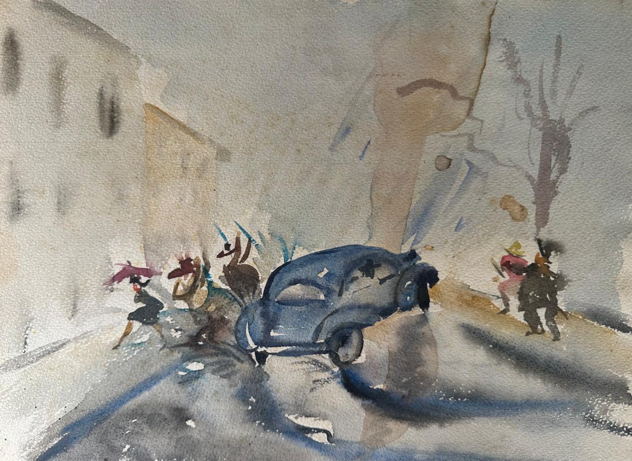 Chuva e Movimento Urbano (1957)