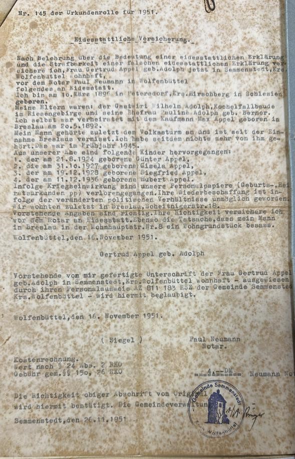 Declaração Juramentada